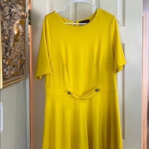 Eloqui women’s sunny yellow dress